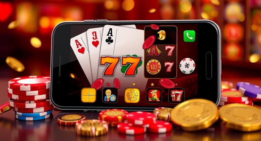 HGNICE mobile casino app interface